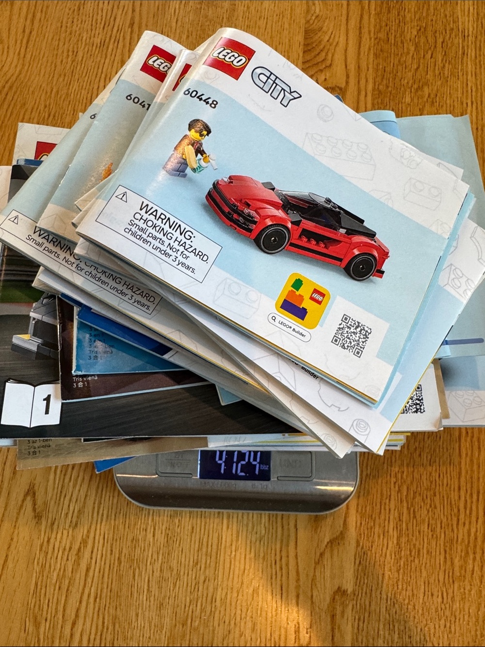 4lbs+ Lego Assorted Building Instruction Booklets ONLY Disney Stars Wars Mario